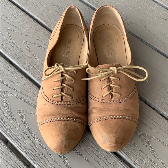 Naturalizer Shoes - 3/$20{Naturalizer}N5Comfort Sz7.5 Camel LaceupFlat